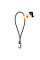 Петля еластична 18см з гачком PVC BUNGEE CORD HOOK, BCH3-0418GY-E