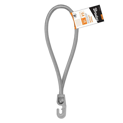 Петля еластична 18см з гачком PVC BUNGEE CORD HOOK, BCH3-0418GY-E