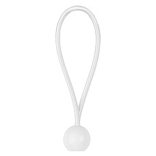 Петля еластична гумова з кулькою 15см BUNGEE CORD BALL, BCB-0515WH-L