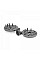 Зажим BUNGEE CORD CLIPS, сірий, BCK4-GY-L