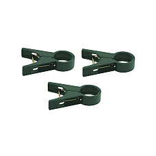 Затискачі для фіксації рослин 20 мм, 20 шт.,GREEN, TYK20GR/20