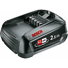 Акумулятор Bosch PBA, 18В, 2.5А·год, 0.3кг