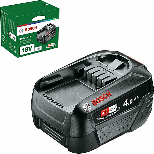 Акумулятор Bosch PBA, 18В, 4А·год, 0.7кг