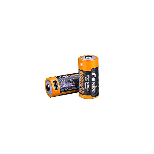 Акумулятор 16340 Fenix 800 UP mAh Li-ion Type-C
