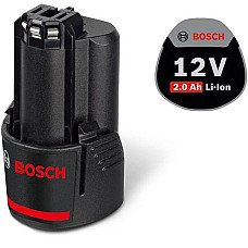 Акумулятор Bosch Professional GBA, 12В, 2А·год, 0.25кг