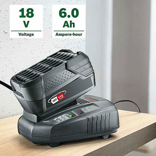 Акумулятор Bosch PBA, 18В, 6А·год, 0.7кг
