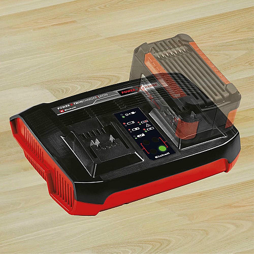 Зарядний пристрій Einhell Power X-Twincharger 2x18В 4А 0.87кг