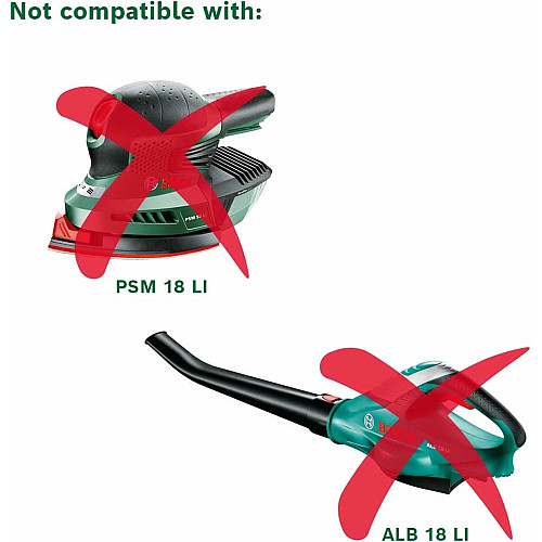 Акумулятор Bosch PBA, 18В, 6А·год, 0.7кг