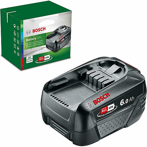 Акумулятор Bosch PBA, 18В, 6А·год, 0.7кг