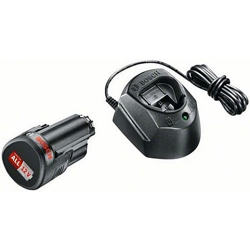 Набор аккумулятора и зарядного устройства Bosch PBA 12В, 1х12В, 1.5А·час, ЗУ GAL 1210 CВ