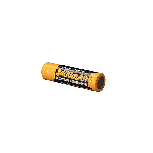 Акумулятор 18650 Fenix (3400 mAh) Type-C