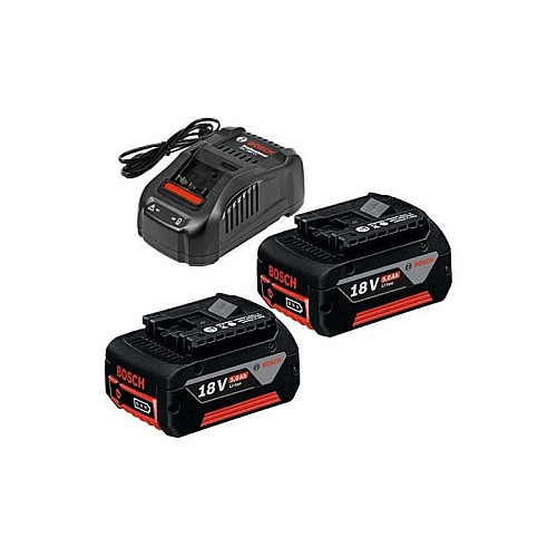 Набор аккумуляторов и зарядных устройств Bosch GAL 1880 CV, 18В, 2х5.0А·час, набор 2 шт.