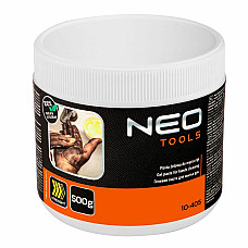 Гель-паста для миття рук Neo Tools, 500г, абразивна, нейтральний рН, жовтий колір