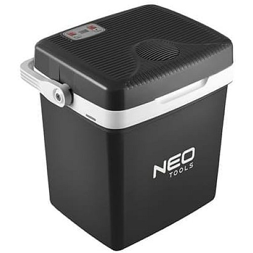 Холодильник мобильный Neo Tools, 2в1, 26л, 230/12В, подогрев 55Вт, охлаждение 60Вт, электронная панель, USB-порт, 3.8кг