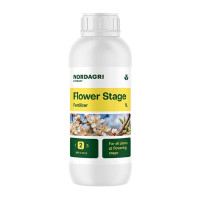 Стимулятор цвітіння NORDAGRI Flower Stage (гумінові та фульвові кислоти + добрива), 1 л