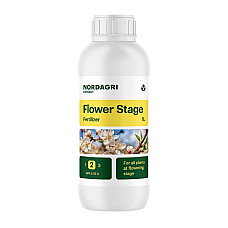 Стимулятор цветения NORDAGRI Flower Stage (гуминовые и фульвовые кислоты+удобрения), 1 л.