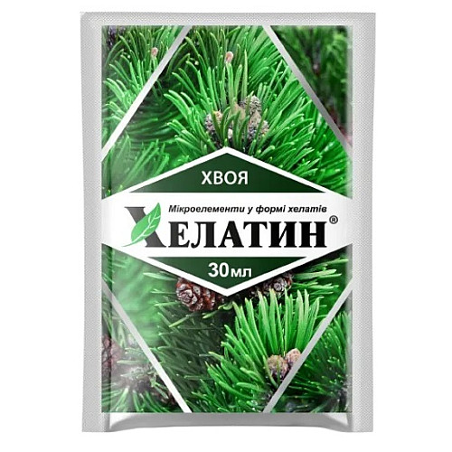 Мінеральне добриво Хелатин Хвоя 30 мл
