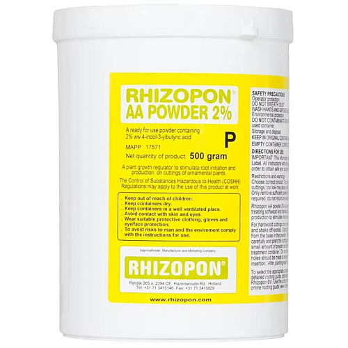 Стимулятор укорінення Rhizopon / укорінювач Різопон AA 2%, 500 г
