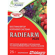 Біостимулятор росту кореневої системи, укорінювач Radifarm / Радіфарм 25 г, Valagro