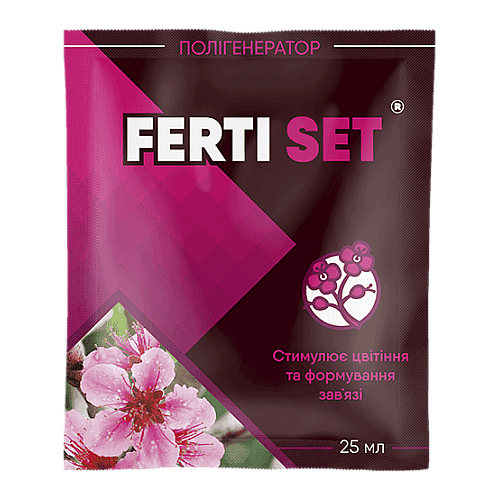 Регулятор росту для цвітіння Ferti Set / Ферті Сет 25 мл