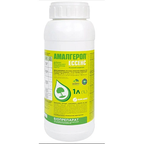 Удобрение биостимулянт активатор грунта Amalgerol / Амалгерол Sumi Agro / Саммит-Агро 1 л