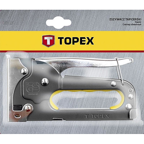 Степлер TOPEX, 6-8мм, тип скоб J