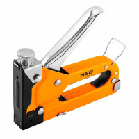 Степлер Neo Tools, 4-14мм, тип скоб J, регулювання забивання скоби