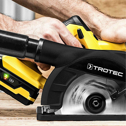 Пила циркулярна акумуляторна Trotec PCSS 10-20V + кейс (4430000110)