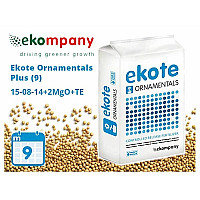 Добриво Ekote Ornamentals Plus 15-09-15+2,5MgO+TE (9 місяців) для контейнерних рослин, 25 кг