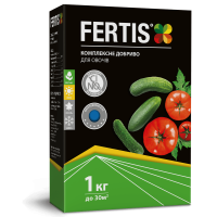 Комплексне добриво для овочів Fertis без хлору та нітратів 1 кг
