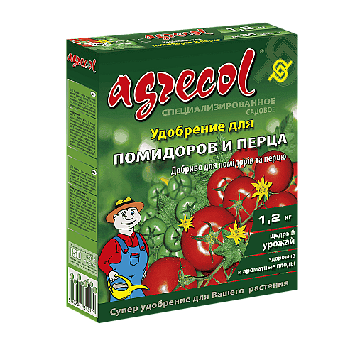 Добриво для помідорів і перцю Agrecol 1,2 кг