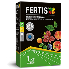 Комплексне добриво для плодових дерев та винограду Fertis без хлору та нітратів, 1 кг