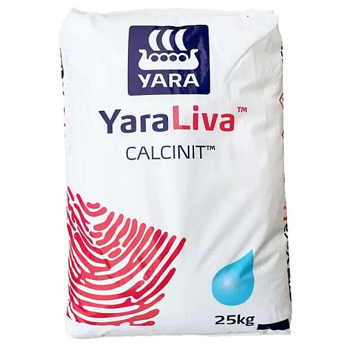 Кальциевая селитра Кальцинит (нитрат кальция растворимый) YaraTera 25 кг