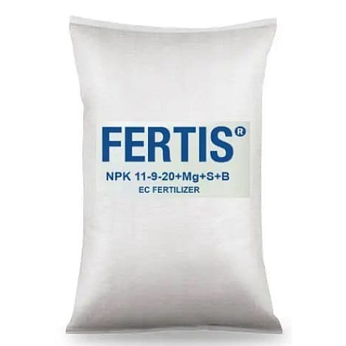 Комплексне мінеральне безхлорне добриво Fertis 11-9-20+Mg+S+B 25кг