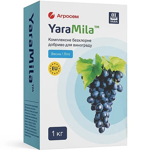 Добриво безхлорне для винограду 1 кг YaraMila
