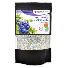 Добриво Floria Gran для лохини та чорниці гранульоване безхлорне Флорія Гран, 1 кг