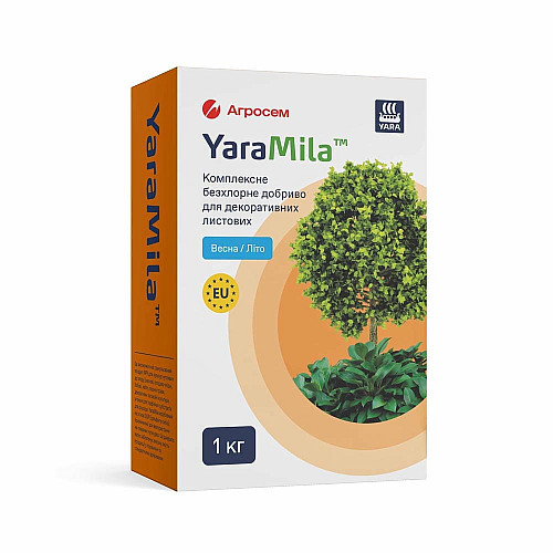 Добриво безхлорне для декоративних листових  1 кг YaraMila