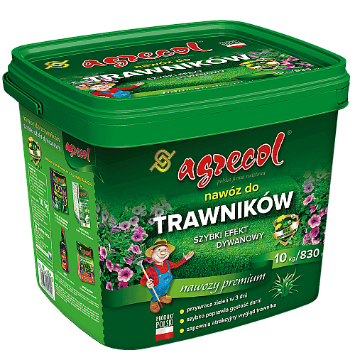 Добриво для газонів швидкий килимовий ефект Agrecol 10 кг