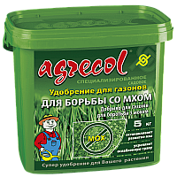 Добриво для газонів від моху Agrecol 5 кг