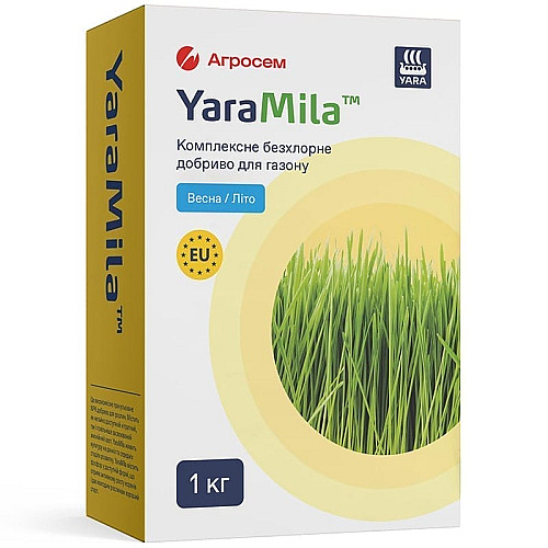 Добриво безхлорне для газону 1 кг YaraMila
