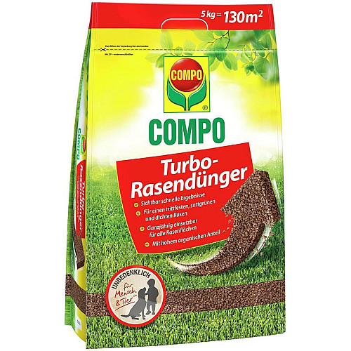 Добриво для газону Compo Turbo 5 кг