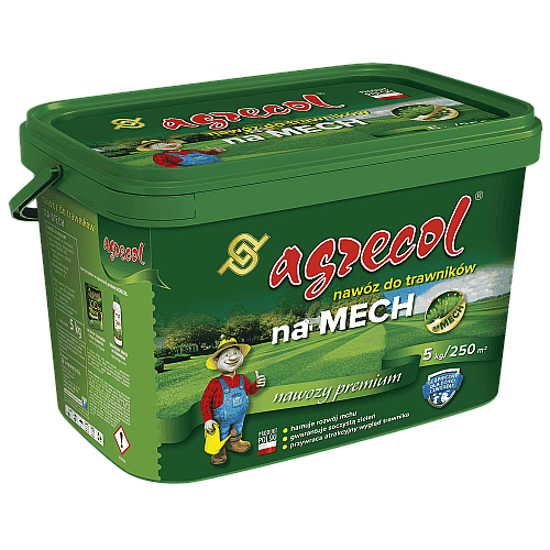 Добриво для газонів від моху Agrecol 5 кг
