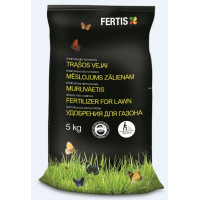 Весняне комплексне добриво для газону Fertis без хлору та нітратів 5 кг