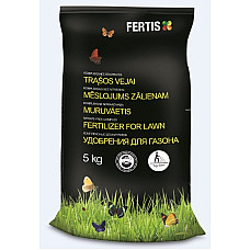 Весняне комплексне добриво для газону Fertis без хлору та нітратів 5 кг