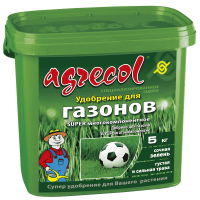 Удобрение для газона супер многокомпонентное Agrecol 5 кг
