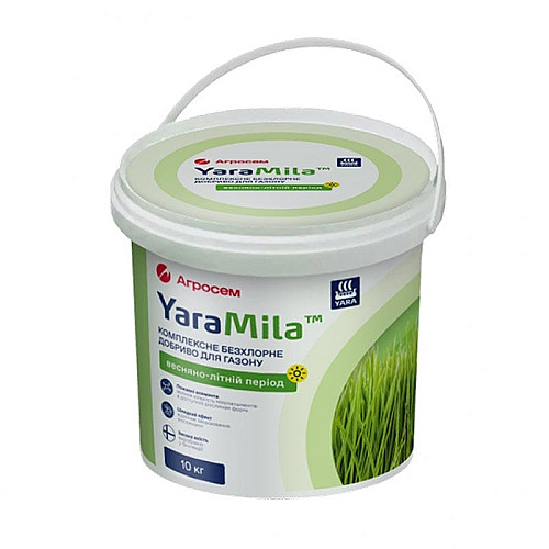 Добриво безхлорне для газону 10 кг YaraMila