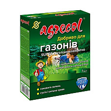 Добриво для газону супер багатокомпонентне Agrecol 1,2 кг
