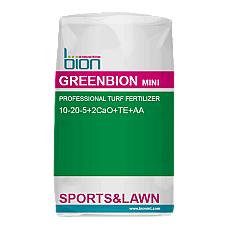 Припосівне добриво для газону Greenbion Prime mini 10-20-5, 25 кг