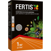 Осіннє добриво для хвойних та декоративних рослин FERTIS 1 кг
