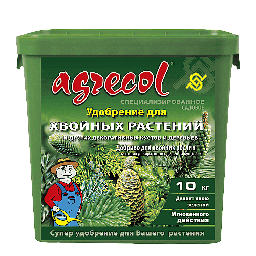 Добриво для хвої Agrecol 10 кг